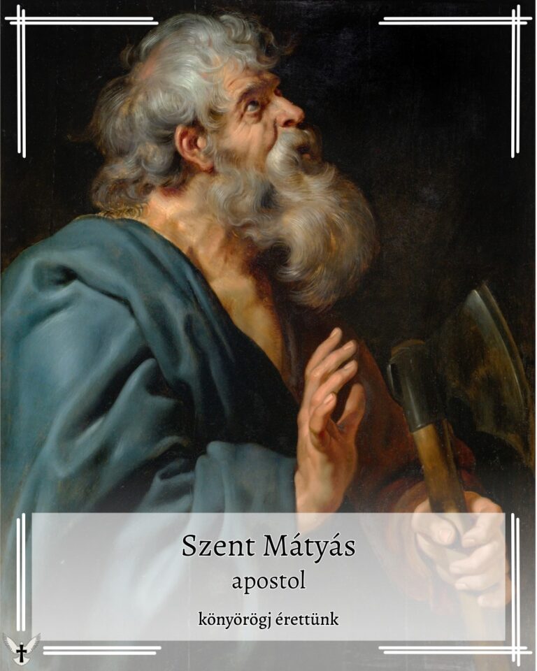 Február 24 – Szent Mátyás apostol